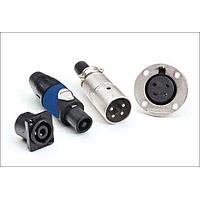 Amphenol Audio SP-4-MCT ຂົ້ວຕໍ່ລຳໂພງ ພລາສຕິກ ຊາສຊີ 4 ຂົ້ວ