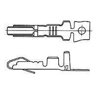 Hirose Electric QR/P1-SC1B-221(12) ຕິດຕໍ່ແຖບແລະແຜງ FML CRIMP PWR TERM THICK WIRES