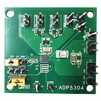 Analog Devices ADP5304-EVALZ ຕົວຄວບຄຸມແຮງໂຮງ - ຕົວຄວບຄຸມສະໄວ ULP Buck EVB PIEZO, LFCSP