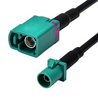 Adam Tech CA-FMFJ-ZZ00110WP ການປະກອບສາຍ RF CABLE ASSEMBLY, FAKRA