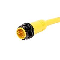 Amphenol SINE Systems MN37AC01M020 ເສັ້ນສາຍອາເຊນເຊີ / ເສັ້ນສາຍອັກຊັວເຕີ 3 PIN M-STR2M