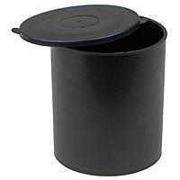 Protektive Pak 57018 ພາກເກັບ VELOSTAT ROUND CONTAINER, 4015, 3-13/16'' x 4-11/16''