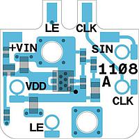 Quantic X-Microwave XM-A8E4-0404D ຕົວຄວບຄຸມ Bias Bias Controllers, ADP7142ACPZN-R7