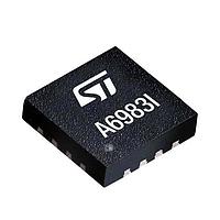 STMicroelectronics A6983IQTR ຕົວແປລະບົບສັນຍົມລົດຍົນ 38 V, 10 W synchronous iso-buck converter ສຳລັບການນໍາໃຊ້ທີ່ແບ່ງແຍກ