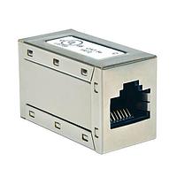 Tripp Lite N032-001 ຕູ້ຕໍ່ເຂົ້າລາຍ MODULAR CAT5E RJ45 F/F MOD IN-LINE COUPLER