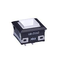 NKK Switches UB25KKG016G ປຸ່ມກົດສະແກນ LOW PROFILE PSHBTTN ILLMNTD/PC AND SLDR