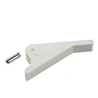 BIVAR CP-46 YW ກາດອອກບັດ Card Ejectors PCB Card Ejector, 0.062 in. PCB Width, 1.5 in. Upturned Lever, Nylon, ເຫຼືອງ