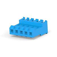 AMP Connectors - TE Connectivity 3-640595-5 ຮູງຮັບ Receptacle 5 POS RECPT 26 AWG FEED THRU