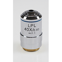 KERN OBB-A1496 ເລນສະເລັດວັດຖຸປະສົງປະກອບກັບແຜນພາບອິນຟິນິຕີສໍາລັບລະດັບການທຳວຽກໃຫຍ່, 40 x /0,6 (3,4 mm)