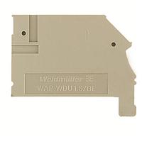 Weidmuller 1577330000 ຈາກສິນ End Plate WAP WDU1.5/BLZ