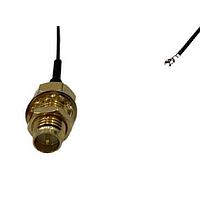 Adam Tech CA-DKCA1-305LQ-ALI5 ສາຍສະເກັດ Coaxial SMA TO IPEX ສຳລັບສາຍ 0.81 A