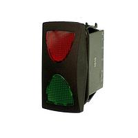 CW Industries GRB292D301BBRG1 ສະລັບສະຕິກ Rocker ON-OFF-ON Rocker LED IP66