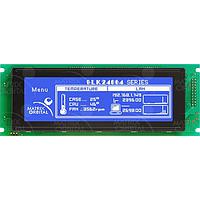 Matrix Orbital GLK24064-25-WB-V ຈໍ LCD ກຣາຟິກອັດສະຫຼາດ 240x64 ຂໍ້ຄວາມສີຂາວ ສີຟ້າ B/G ຕິດຕັ້ງພາຍນອກ ແຮງແສງສີຟ້າ