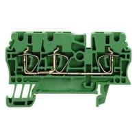 Weidmuller 1683360000 ບລັອກຕິມເນີລບຣິວີດສ໌ DIN Rail ZDU 2.5/3AN GN