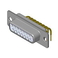 Molex / FCT 173109-0680 ຮັບຂໍ້ມູນ FCT DSUB RA PC RCPT 15 PN