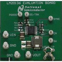 Texas Instruments LM20136MHEVAL ຕົວຄວບຄຸມແຮງໂຮງ - ຕົວຄວບຄຸມສະໄວ LM20136MH EVAL BOARD