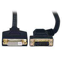 Tripp Lite P562-001-45L HDMI ສາຍ 1FT DVI D-LNK 45DEG L-EXIT M/F