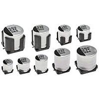 PANASONIC EEH-ZK1E560UR ອະລູມິນຽມ ໂປລິເມີ ຄາປາຊິເຕີຮ໌ ຮູບແບບຮອບປອມ 25VDC 56uF 20% SMD AEC-Q200