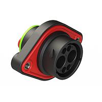 Amphenol SINE Systems AHDP02-18-06PN-SRAC030 ປະຕູຮັບ 2 ຕຳແໜ່ງ, ປິດກັນຂະໜາດ 18