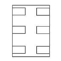 Microchip Technology DSC612PI2A-012Q ເຄື່ອງສ້າງນາມໂມງ, ອຸປະກອນ MEMS ພື້ນຖານ 2-ຜົນອອກ MEMS Clock Gen, 24M, 25M, -40C-85C, 25ppm, 1.6x1.2mm