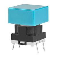 NKK Switches JB15HAP-2G ສະຫນັບສະຫນູນສະຫນັບສະຫນູນ SPST OFF(ON) 270g ຂອບແບບລົງລົງ ສີຟ້າ