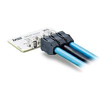 Hirose Electric IX40G-B-10P-JC(7.0) ຕົວເຊື່ອມຕໍ່ Jack ແບບ B 10P 3A 50V(AC) CAT6A ທອງຄົງ IEC ມາດຕະຖານຮອບຮອງ Next-Gen Ethernet Con