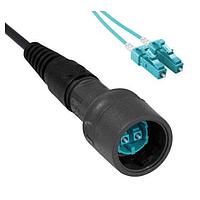 Bulgin PXF6050B ຕົວເຊື່ອມຕໍ່ No Cable Flex fiber connector