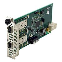 Lantronix C4110-4848 ຕົວແປສື່ສານ MEDIA CONVERTER Card, 10Gig Ethernet Fiber to Fiber