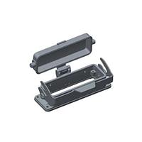 AMP Connectors - TE Connectivity T1510243100-000 ກອງຄຸ້ມຄອງ Hood PG2x16 Lock Die Cast Aluminum