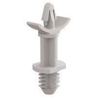 Essentra Components BHDL-10-01 ການສະຫນັບສະຫນູນ PCB ຮູບສອນລັອກ CB Spt, Blnd Hl Mnt, Nat, 5/8 in Spc