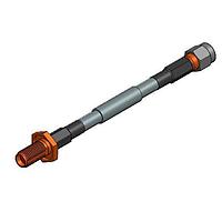 Molex 73230-7141 ການປະກອບສາຍ RF SMA Jack Str Bulkhead ໄປຫາ SMA Plug Str ຢູ່ RG58 12 ນິ້ວ