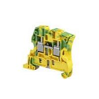 Entrelec - TE Connectivity ZS10-PE ບລັອກຂໍ້ຕໍ່ Feed Through Terminal Block Pow SNK Screw