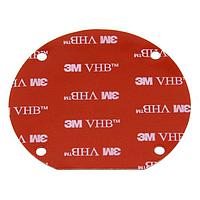 VISATON 4557 ເຄື່ອງສະຫຼຸບ, ແຜ່ນການຕິດກັນສະຫນັບສະຫນູນສໍາລັບການຕິດຕັ້ງ EX 60 R - 8ohm exciters ໃນພື້ນຜິວລະດັບ; PAD EX 60 R