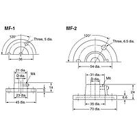 Omron Automation and Safety MF-1 ຕິດຕັ້ງອຸນຫະພູມ Flanges