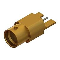 Amphenol SV Microwave 1211-66195-TD ຕູ້ຕໍ່ PCB SMP M QB Edge Launch Connector, Tin Dip