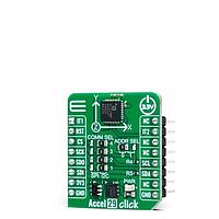 Mikroe MIKROE-5671 ເຄື່ອງມືພັດທະນາເຄື່ອງຈັບຄວາມເລັ່ງ Accel 29 Click