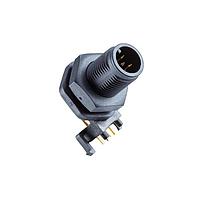 Amphenol LTW MSBP-05PMMR-SF8003 ຕົວເຊື່ອມມິດຕຣິກຮູບວົງ M12 ຕົວເຊື່ອມມິດຕຣິກຮູບວົງ, ລະຫັດ B, ພລາສຕິກ, 4A, 05 ກົງ, ຕົວເຊື່ອມຜູ້ຊາຍ, ຕິດຕໍ່ຜູ້ຊາຍ, ແບບຫົກແຫ່ງ, ການກວດສອບດ້ວຍການສະກຣູ, PCB 90, ຕົວຮັບ, ການຢຶດດ້ານໜ້າ, IP68 / IP69K