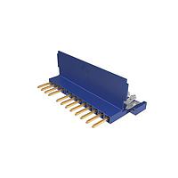 Amphenol FCI 66226-208LF ຕົວເຊື່ອມ Clincher™ Flex Connectors, Pin Assembly, ແຖວດຽວ, 13 ຕຳແໜ່ງ, 2.54mm (.100in) Pitch.
