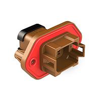 Amphenol SINE Systems AT04-08PD-PM14 ຕົວເຊື່ອມຕໍ່ 8 ຂາ Rcpt Pnl Mnt D SelfThread Bk Sl Ca