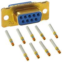 Raychem - TE Connectivity M24308/2-1 ຕົວເຊື່ອມຕໍ່ 9 POS RECPT, CRIMP STD DENSITY