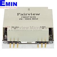 Fairview FMCP1026 Drop-In 90 Degree Hybrid Coupler From 20 MHz to 1,000 MHz Rated To 50 Watts