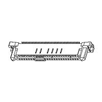 Amphenol FCI PSASF3130201TR PCI Express SAS/PCIe 40 ຕິດຕໍ່ການເກັບຂໍ້ມູນ 12G  68pin socket  ຕັ້ງຕົ້ນ  SMT Receptacle