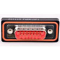 Molex / FCT 172704-0050 ຕໍ່ຕໍ່ D-Sub - ຄວາມໜາແຮງມາດຕະຖານ FCT DSUB STR PC PLG 15 PN SLD RMNT
