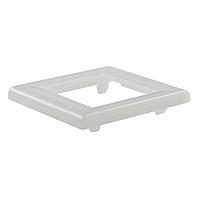 NKK Switches AT9201B ກອງຂະໜາດ .937" ສີຂາວສະເຫຼີມສີສຳລັບ MLW SERIES