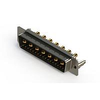 EDAC 627-24W7224-3TD ຕົວເຊື່ອມຕໍ່ Mixed Contact D-Sub Connectors Vertical Combo Dsub