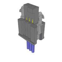 Samtec SFSS-03-28-G-50.00-SR ການປະກອບສາຍສະເພາະ .050" Tiger Eye ສາຍສະເພາະແຖວດຽວ, ປະຕູການ