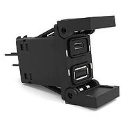 Carling Technologies CHG-A3A3-001 ຕູ້ຊາວແບດເຕີຣີພອດຄູ່: ພອດ A (2.0 USB) + ພອດ C (3.1 USB)