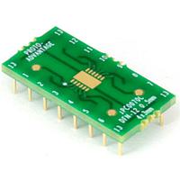 Chip Quik IPC0070C ອາແດບເຕີ DFN-12 ເປັນ DIP-16 SMT Adapter (0.5 mm pitch, 4.0 x 3.0 mm body) Compact Series