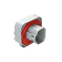 Amphenol SINE Systems AT13-4P-BM03 ຕົວເຊື່ອມ RA Flng Mnt PCB Rcpt 4POS Gry Tin Cont