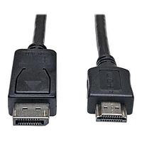 Tripp Lite P582-003 ສາຍຕໍ່ພໍ່ 3FT DISPLAYPORT ໄປ HDMI